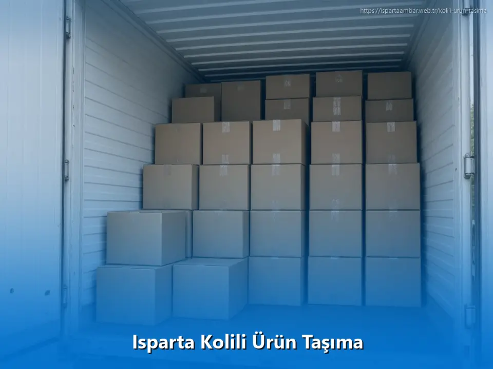 Isparta Kolili Ürün Taşıma