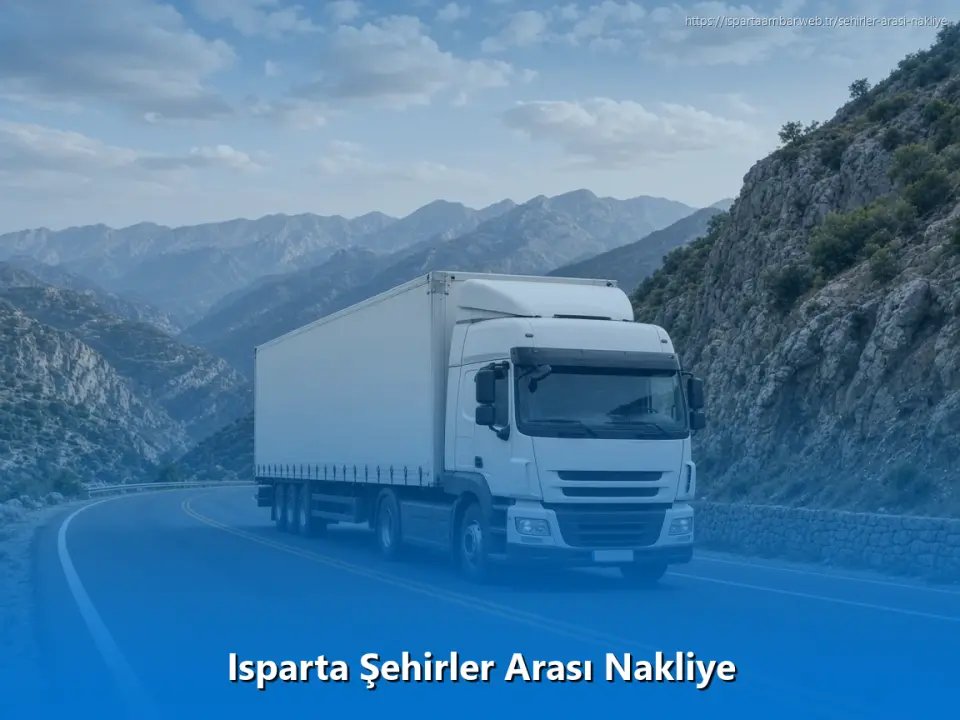 Isparta Şehirler Arası Nakliye